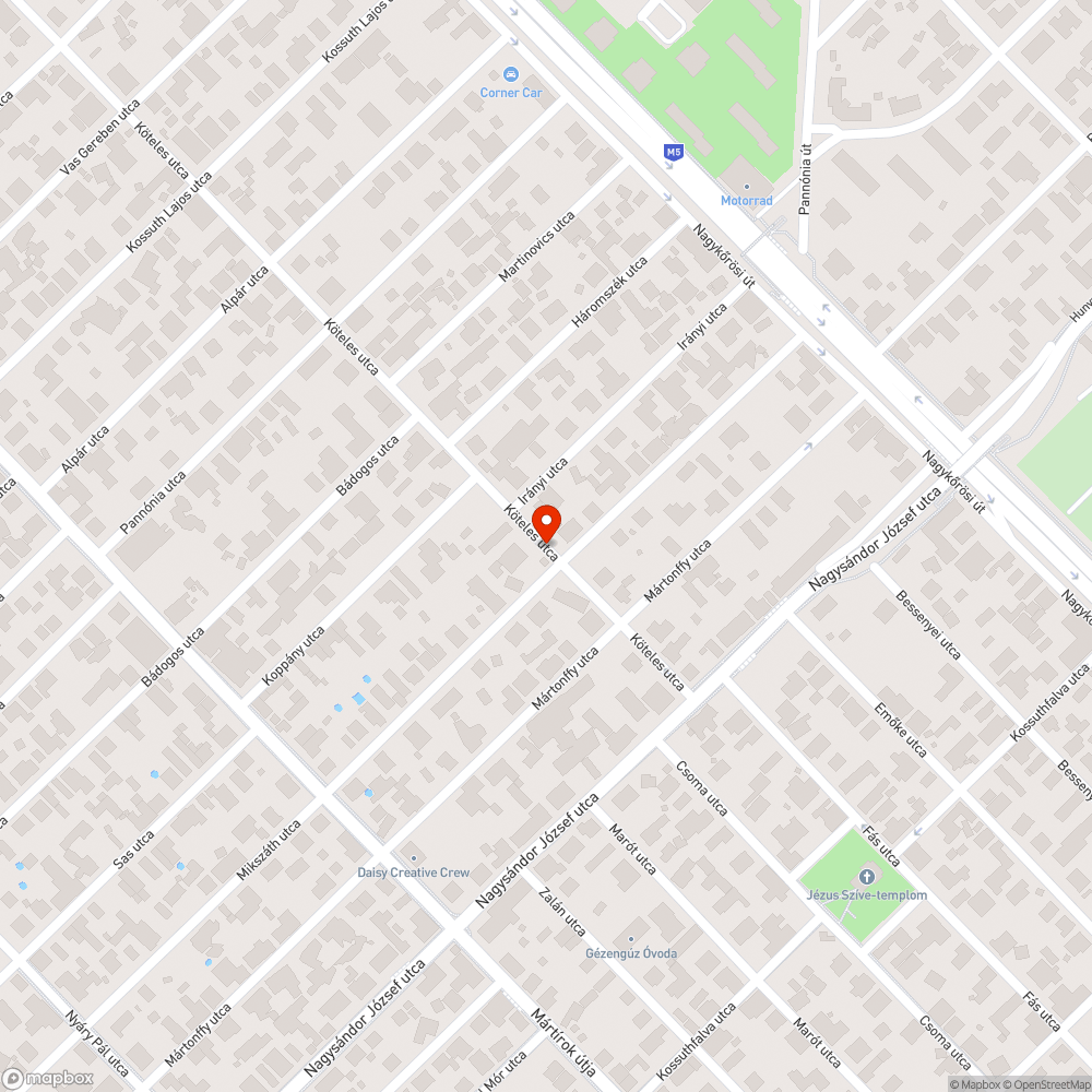 Forgalommal párhuzamos víznyelőrács bejelentés helye