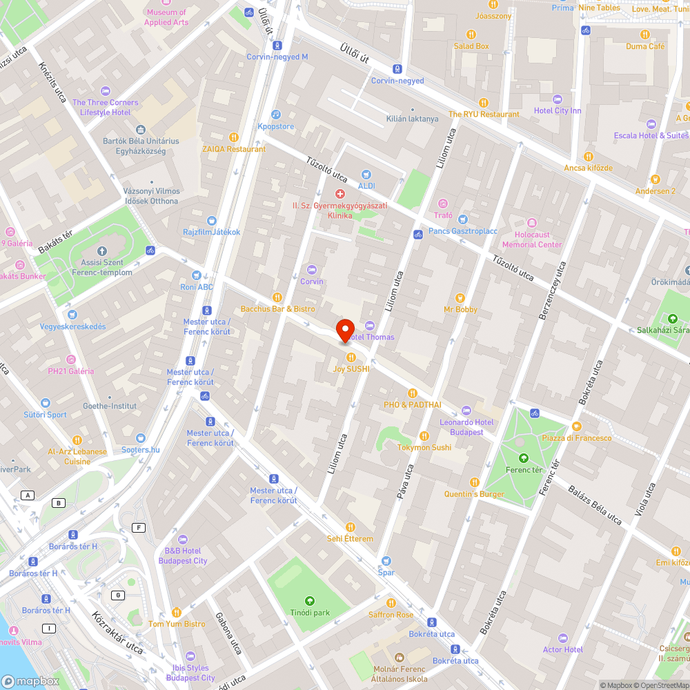 Kiégett lampa bejelentés helye