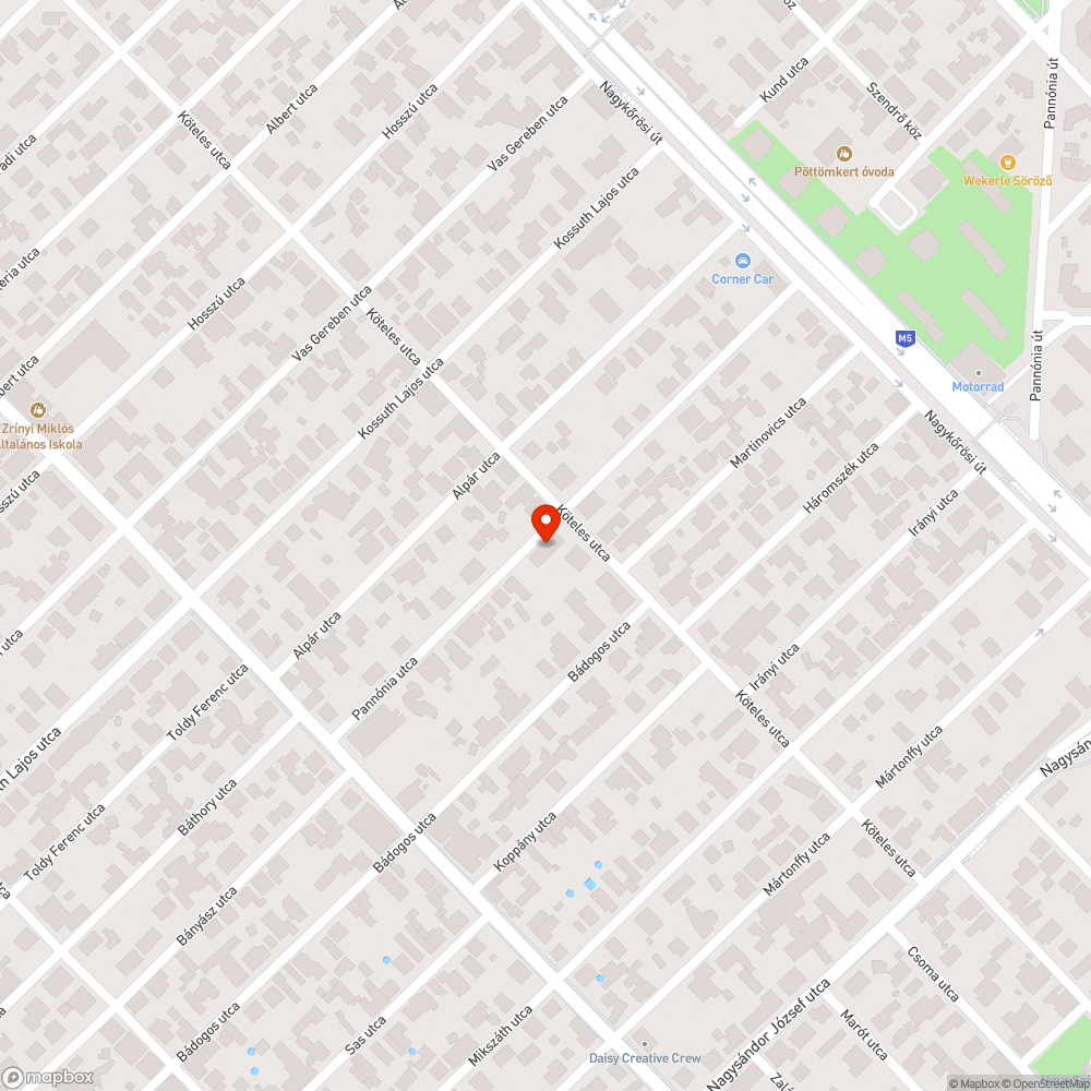 Útra hajló ágak, gallyak bejelentés helye