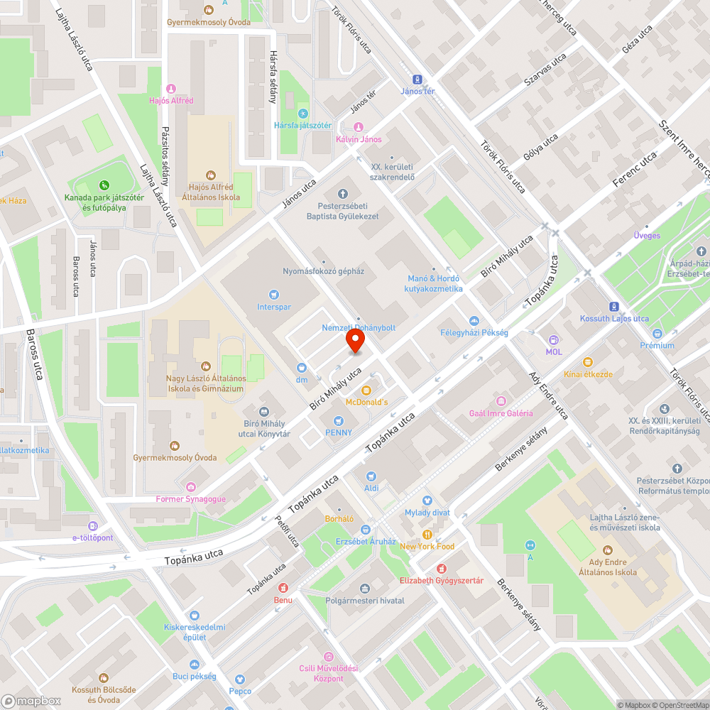 Építési törmelék bejelentés helye