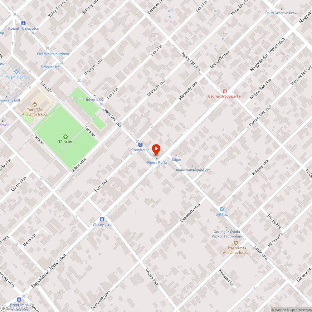 Kátyú a víznyelőnél bejelentés helye