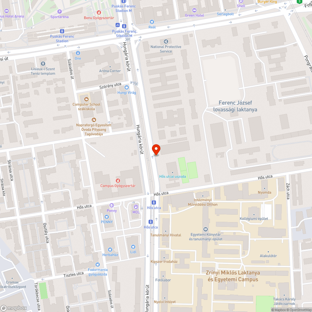 Ottmaradt aszfaltozás a Hungária körúton bejelentés helye