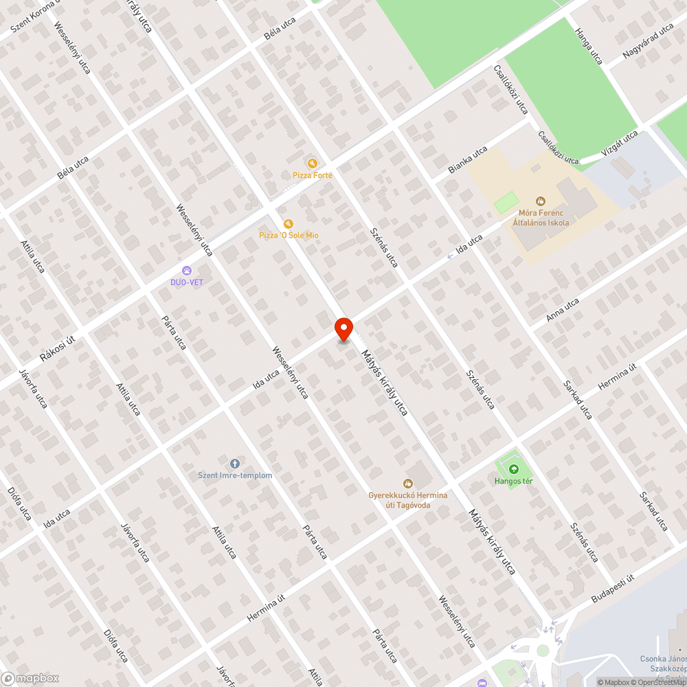 Járdára lógó ágak bejelentés helye