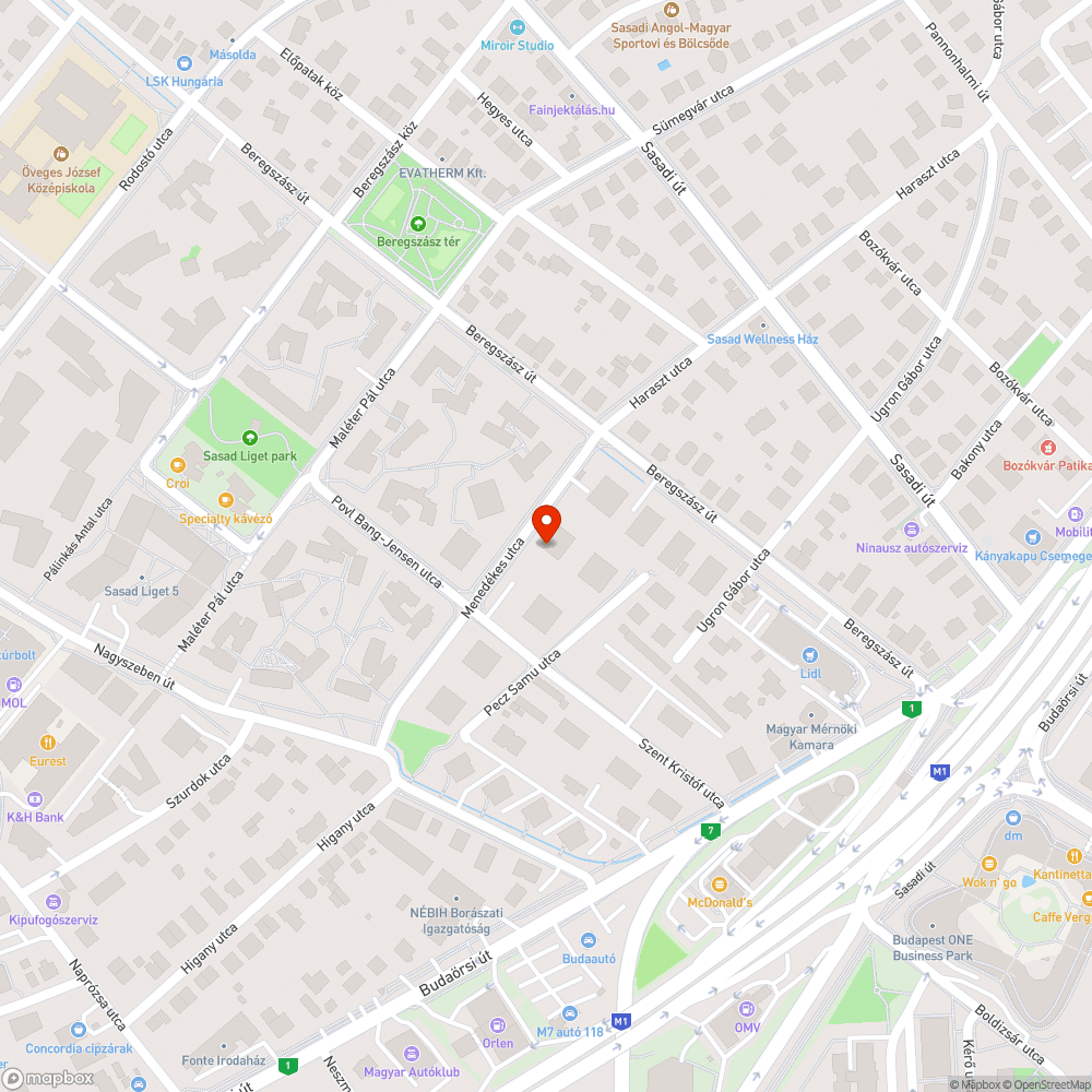 Élhetetlen forgalom Sasadon bejelentés helye