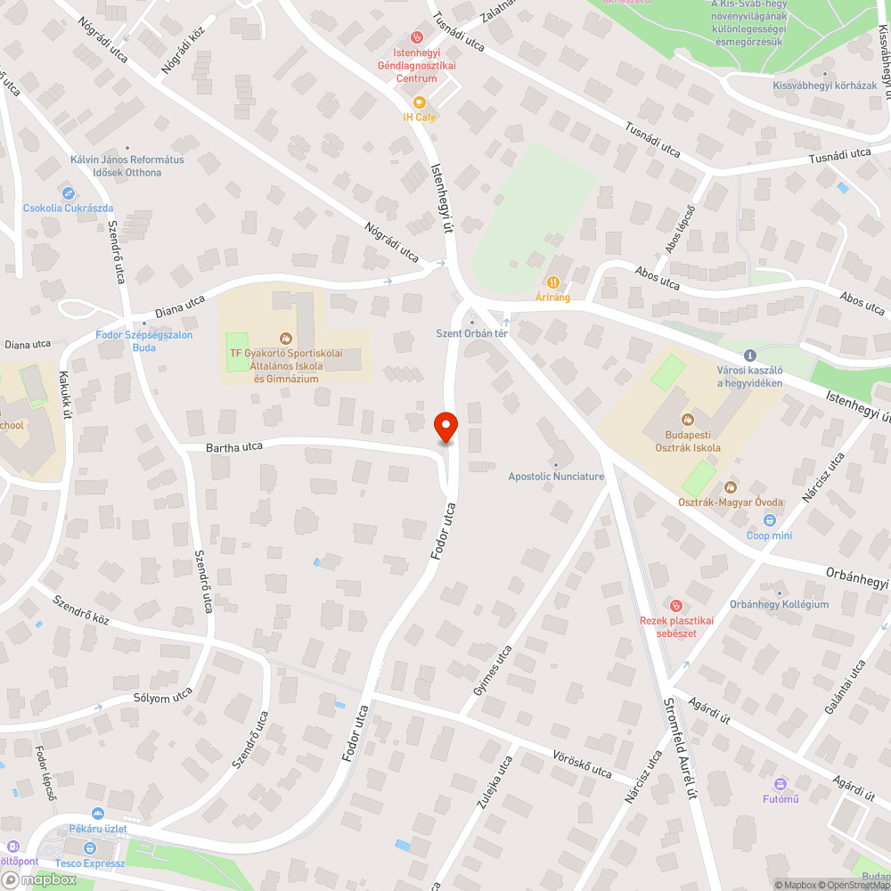 Elhanyagolt terület bejelentés helye