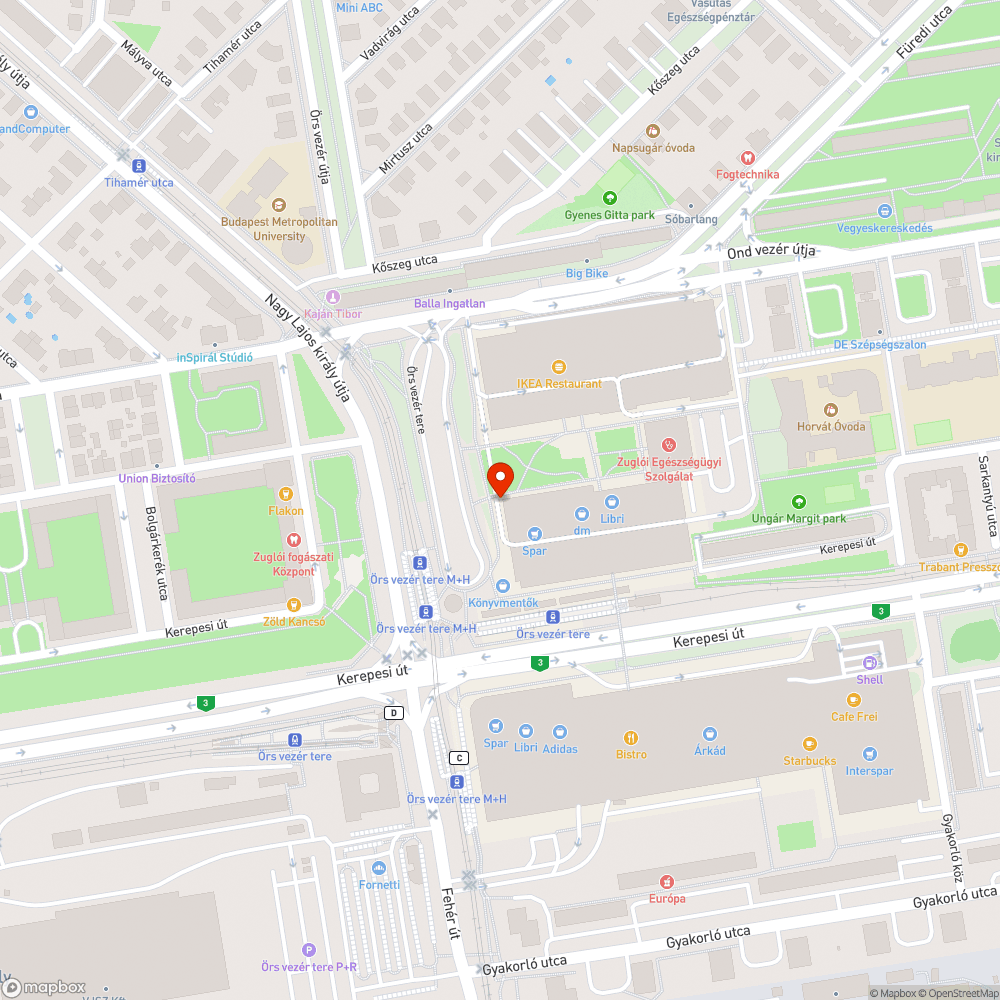 Botlásveszélyes szegélyek, elhanyagolt zöldsáv bejelentés helye