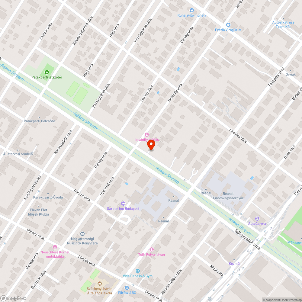 Matrac szemét bejelentés helye