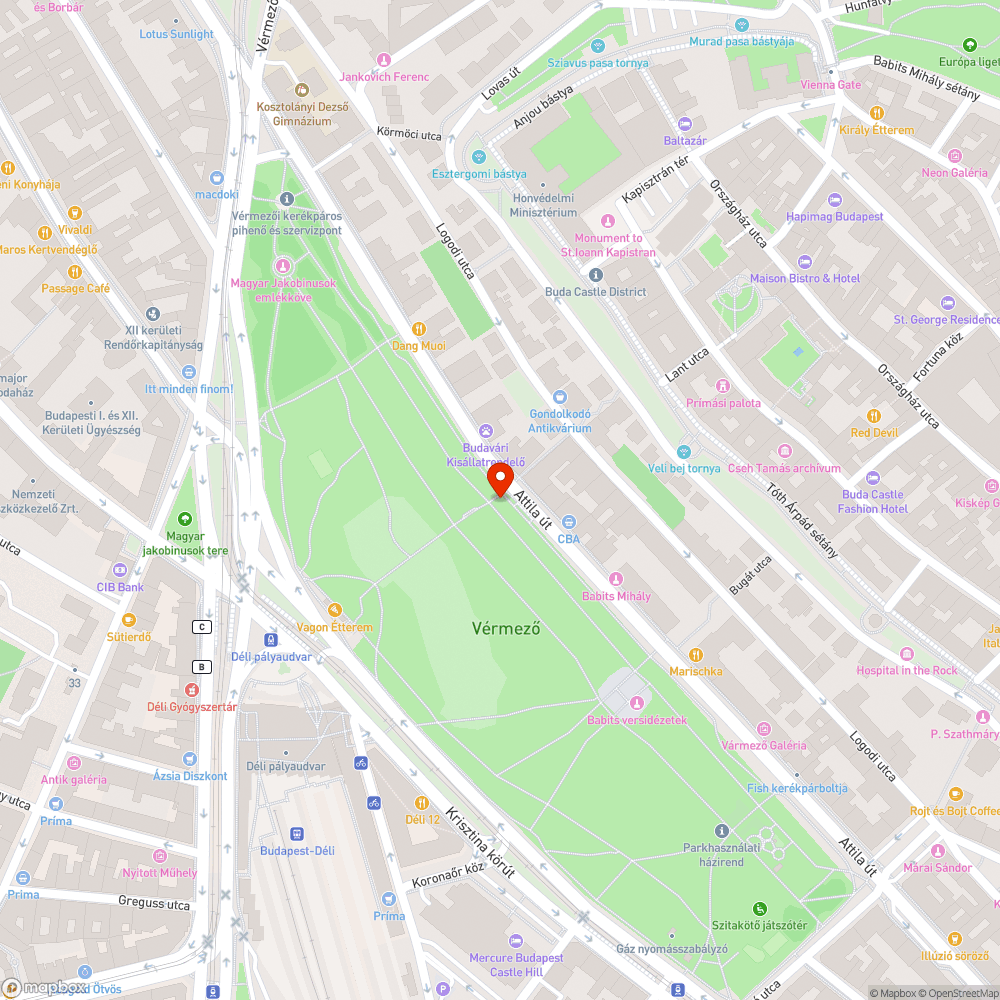 Szemét bejelentés helye