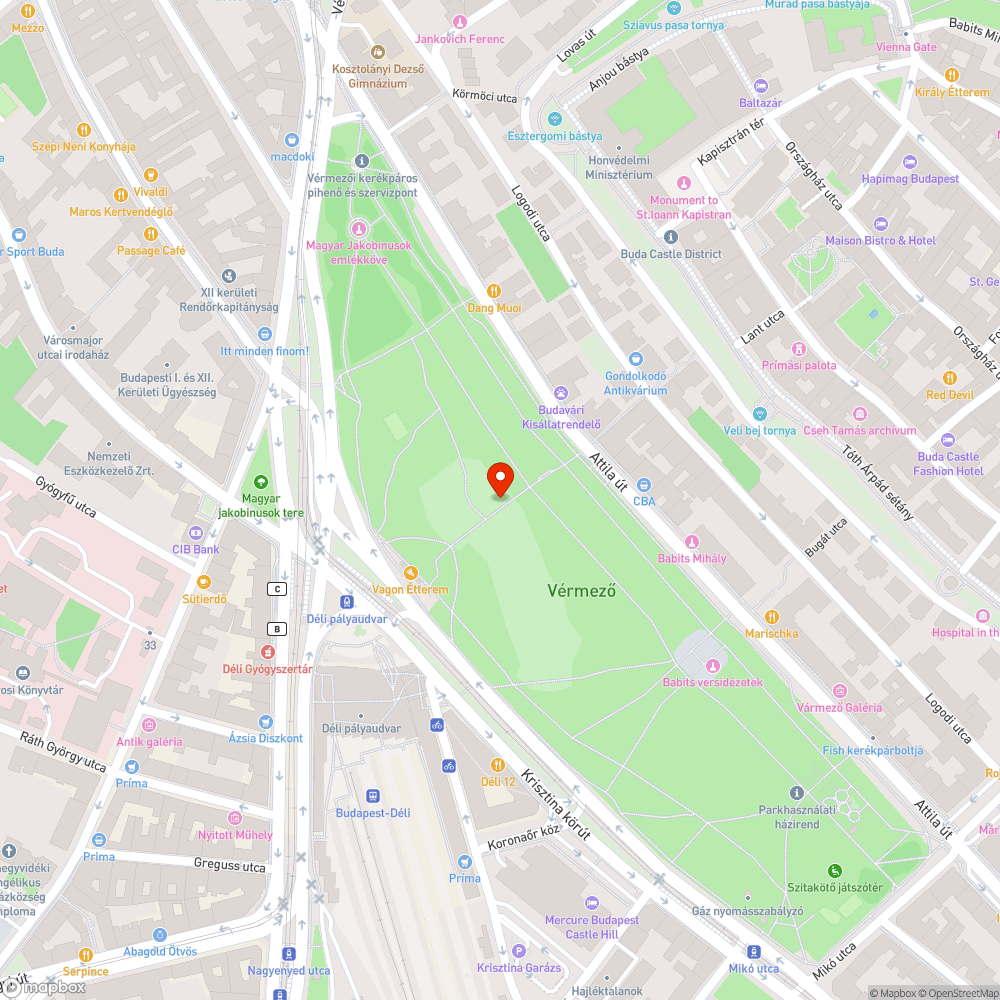 Koszos járda bejelentés helye