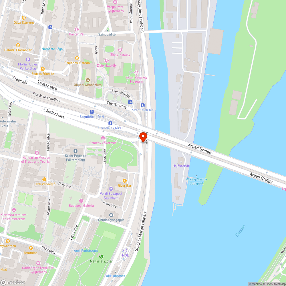 Kidöntött poller bejelentés helye