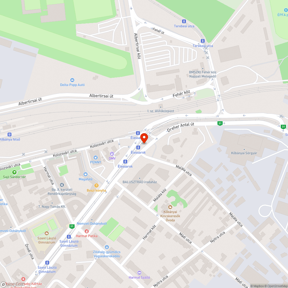 Pad, támaszkodó javítása bejelentés helye