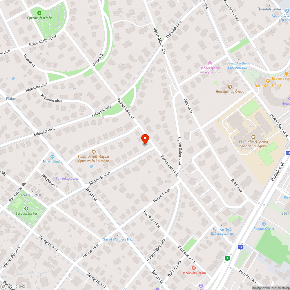 Sümegvár utca járhatatlan járdák bejelentés helye