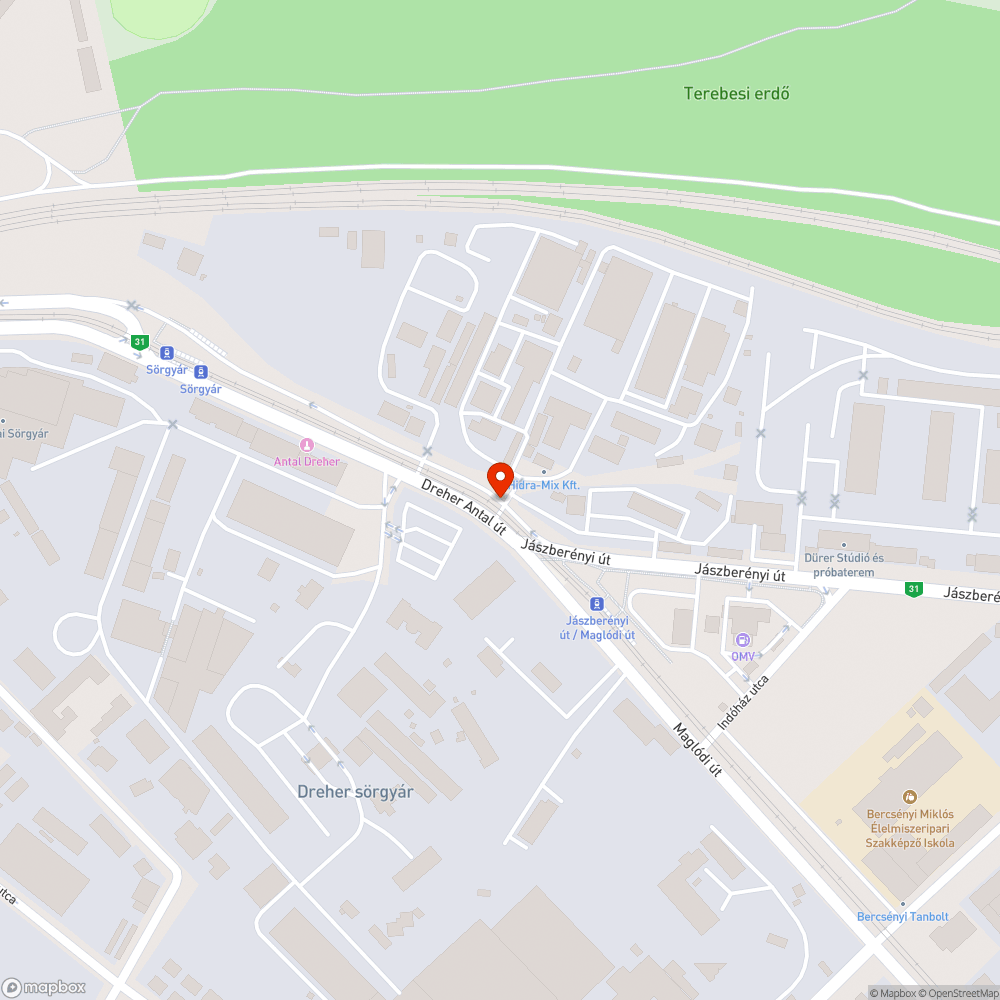 Egy kupac szemét bejelentés helye