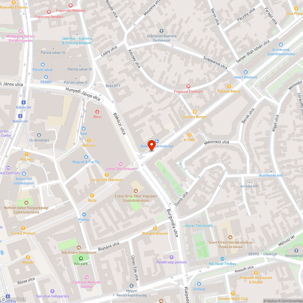 Közvilágítás bővítési igény bejelentés helye