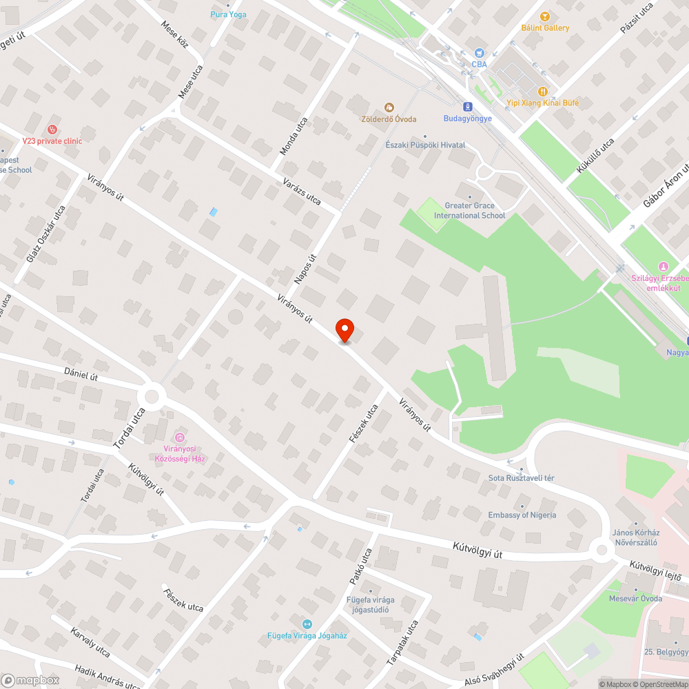 Beszakadt járda nehézgépjárművek forgalma miatt bejelentés helye