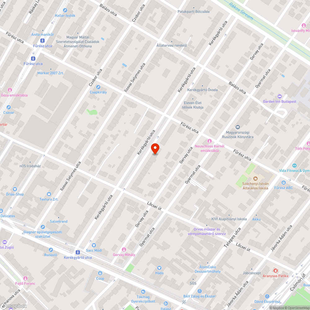 Egy másik kátyú a Kerékgyártó utcában bejelentés helye