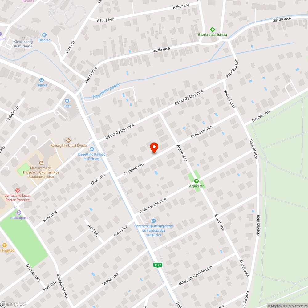 Balesetveszélyes gödör bejelentés helye