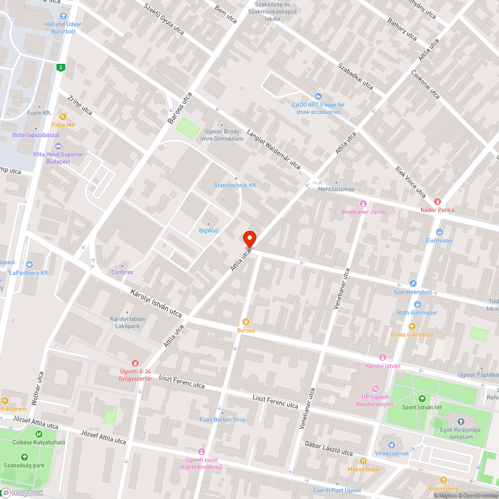 Lomok az utcán bejelentés helye