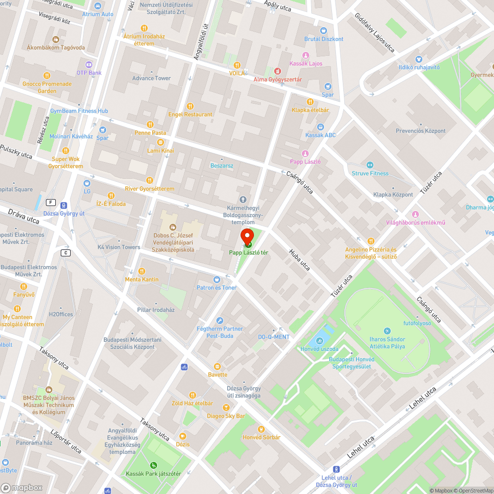 Gazos, gondozatlan tér bejelentés helye