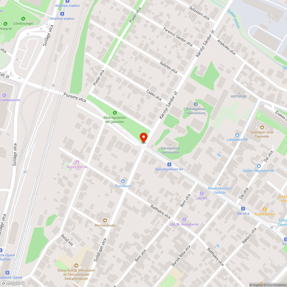 Teljesen lekopott zebra bejelentés helye