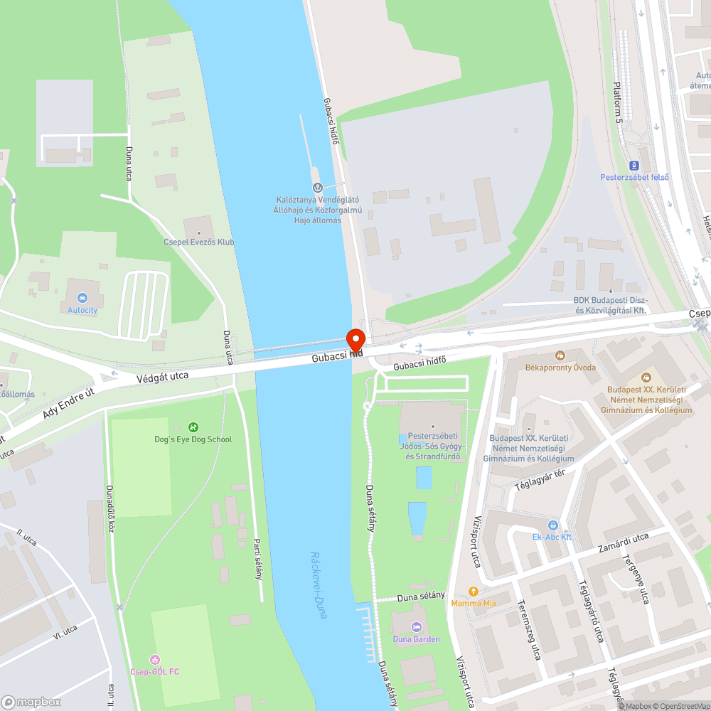 Áldatlan állapot a Gubacsi híd alatt bejelentés helye