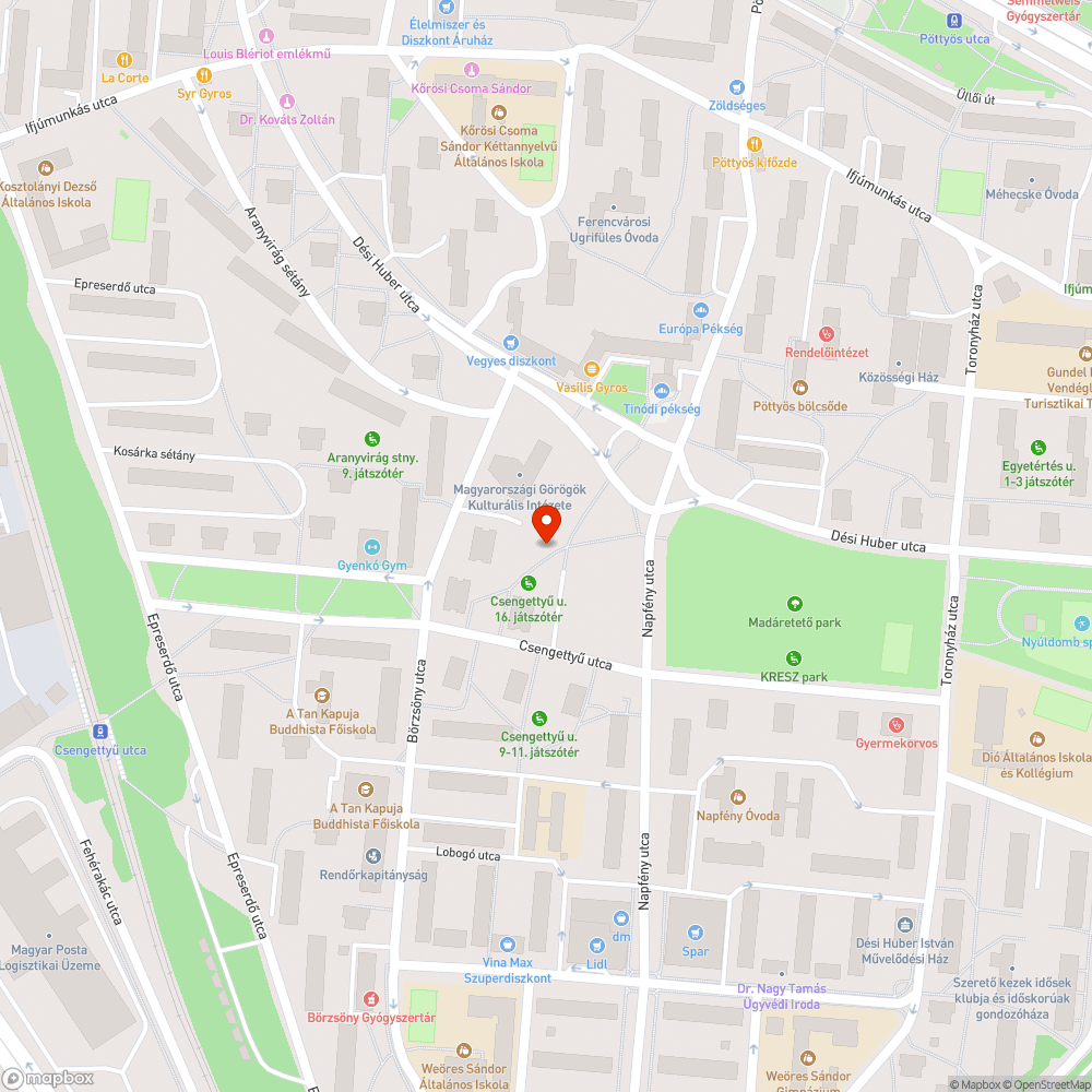 Világítás hiánya bejelentés helye