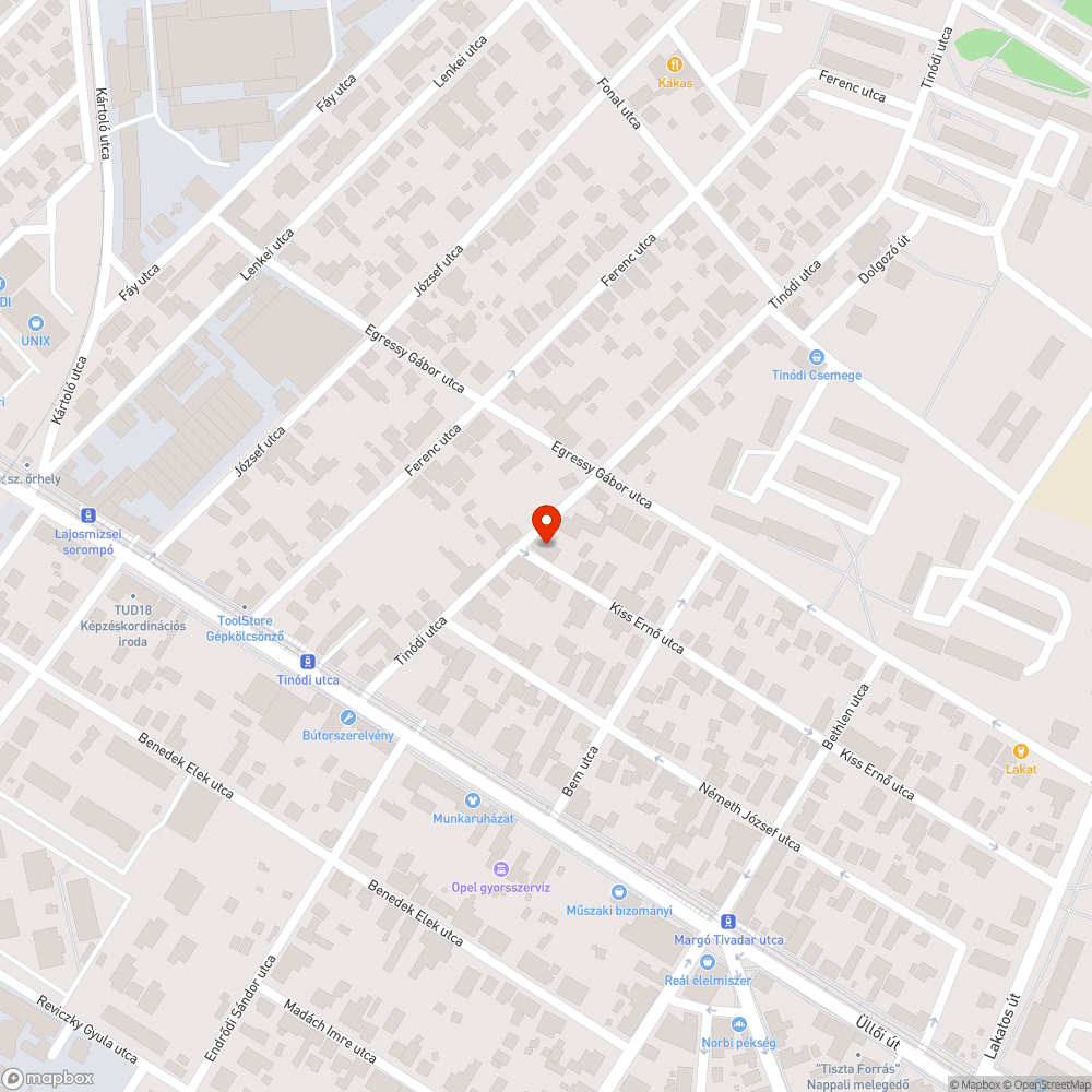 Veszélyes állapotú önkormányzati ház bejelentés helye