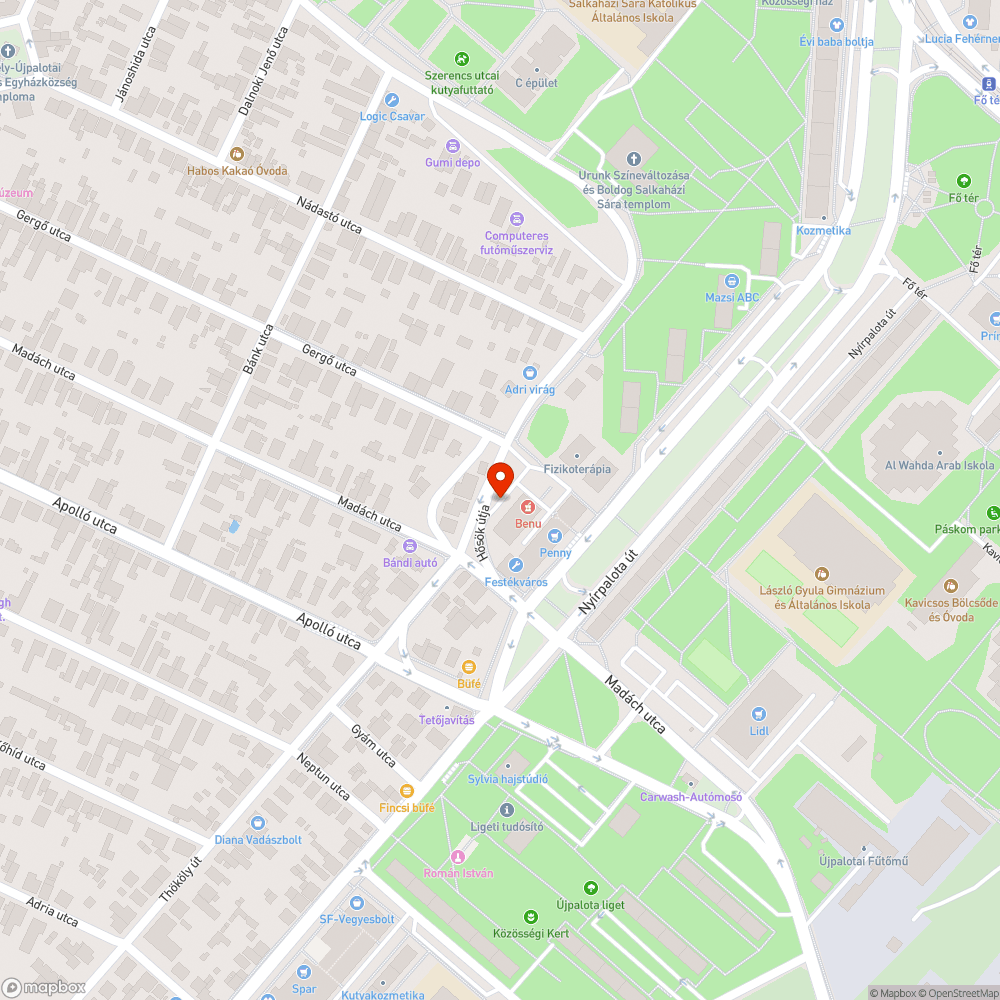 Elhagyott Mazda bejelentés helye