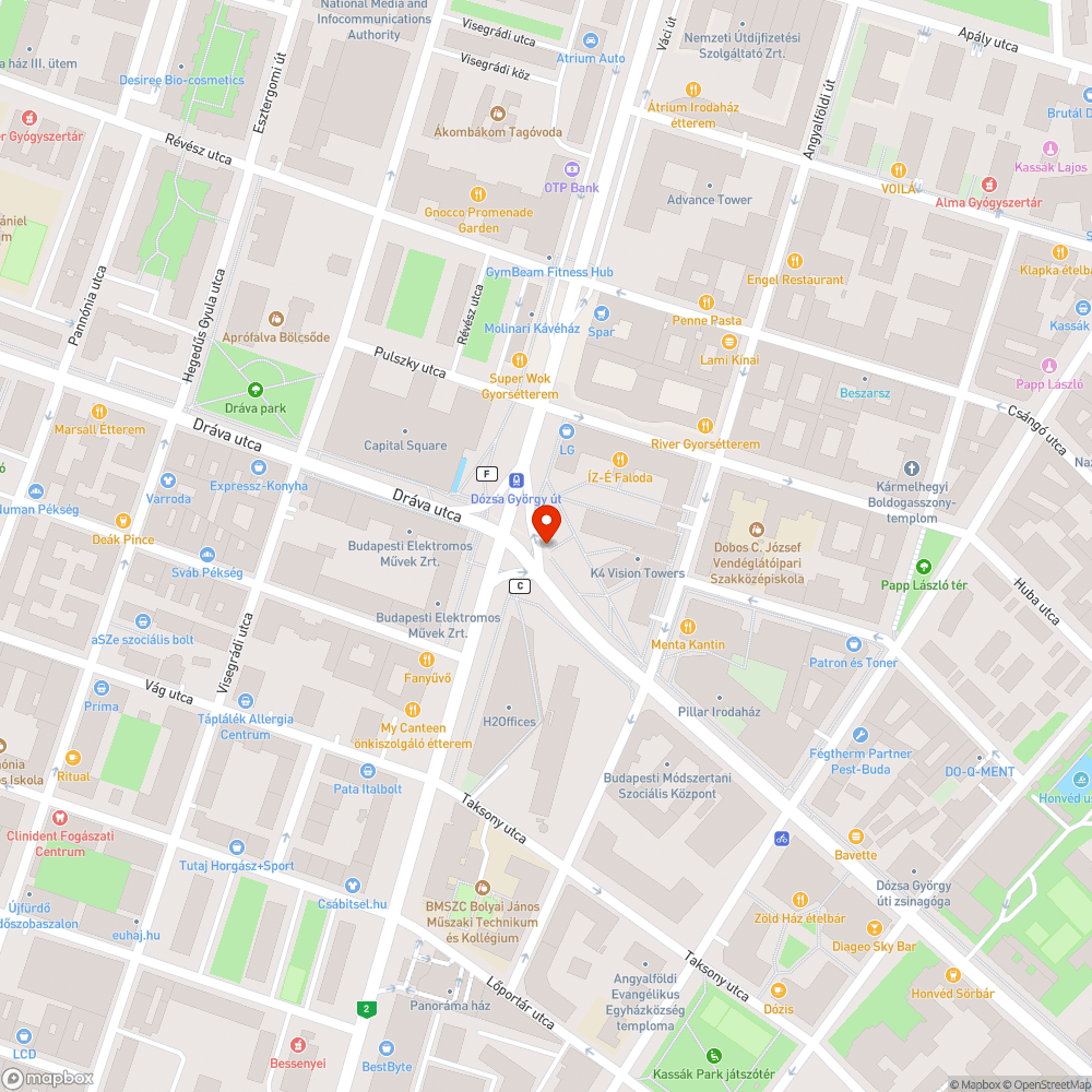 Rongált tábla bejelentés helye