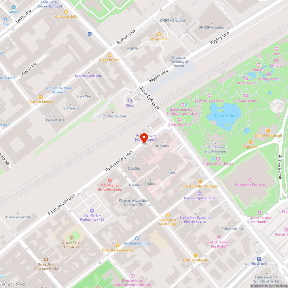 Bűzlő szemét a bokorban bejelentés helye