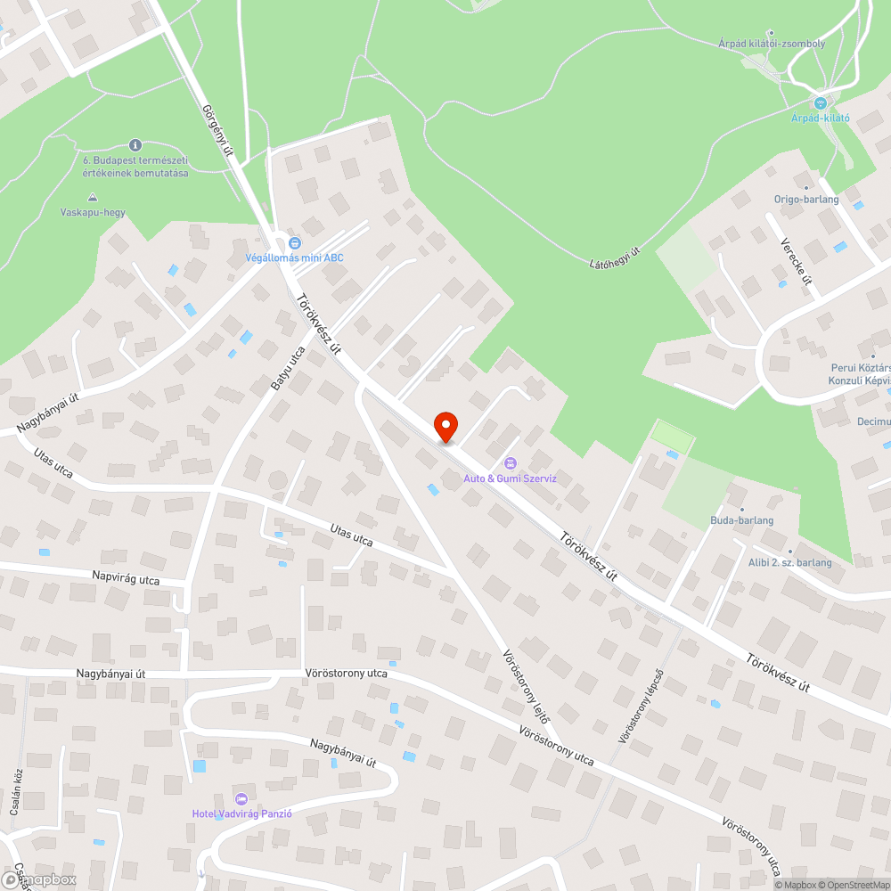 Elhagyott jármű évek óta azonos helyen bejelentés helye