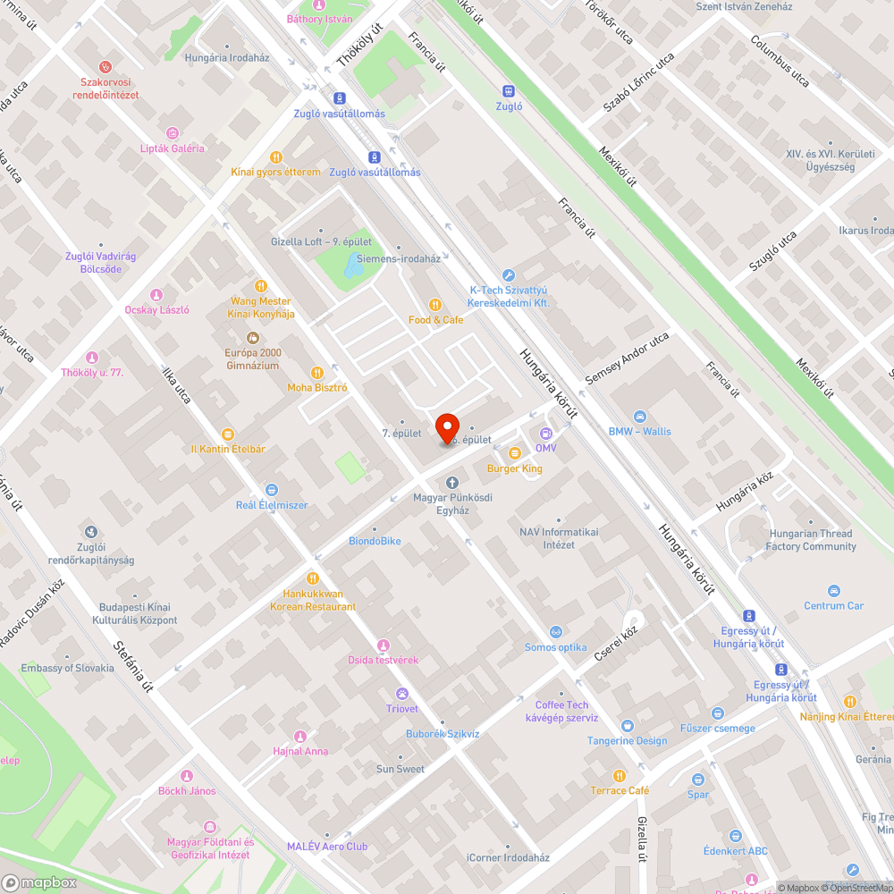 Ürülék bejelentés helye