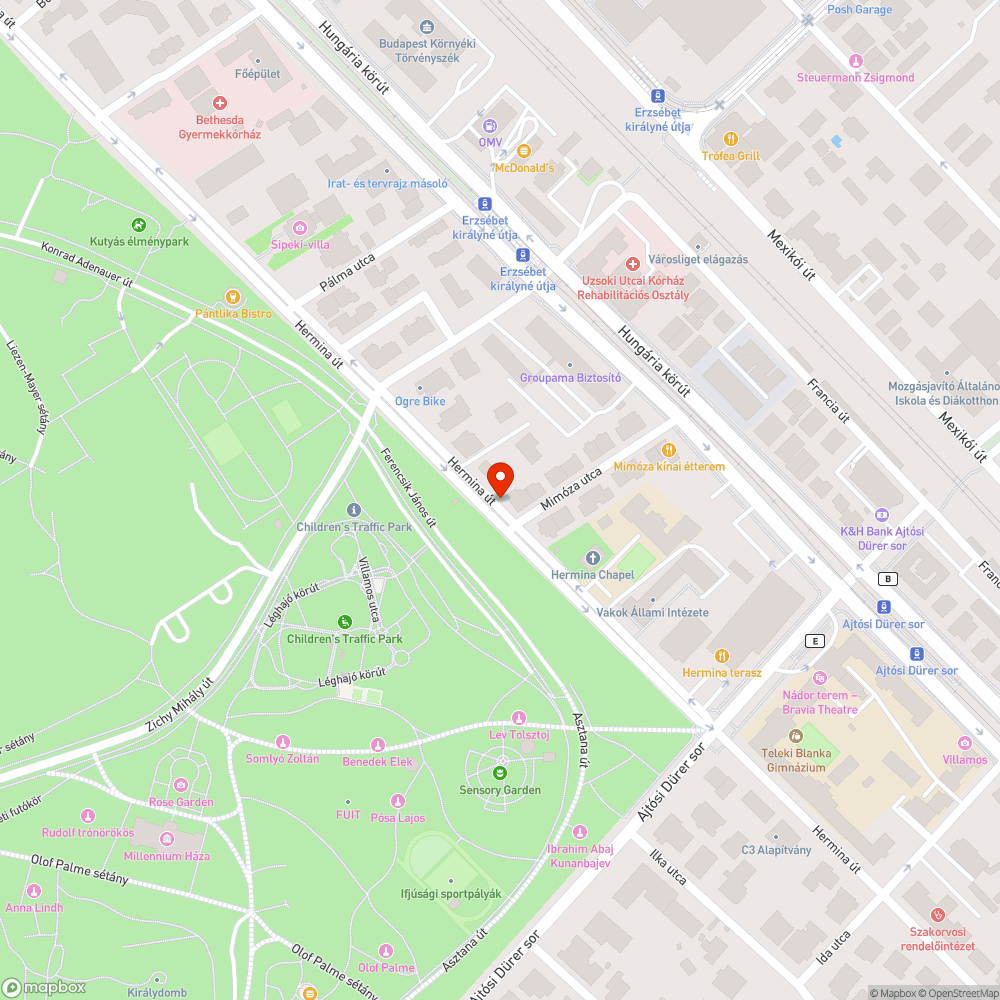 Bomlásnak indult tetem az úton bejelentés helye