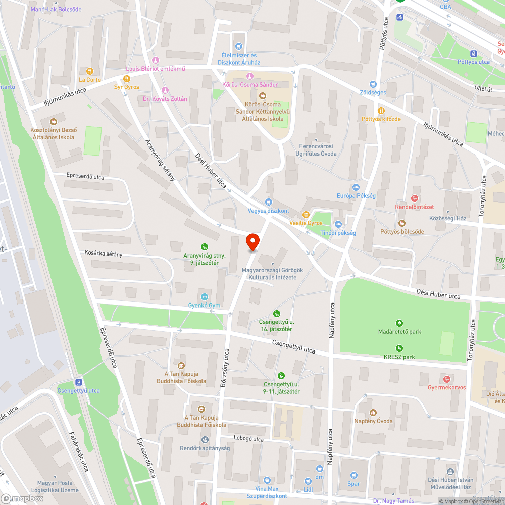 Elhagyott KIA bejelentés helye