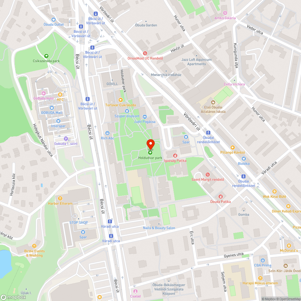 Kidőlt kapu bejelentés helye