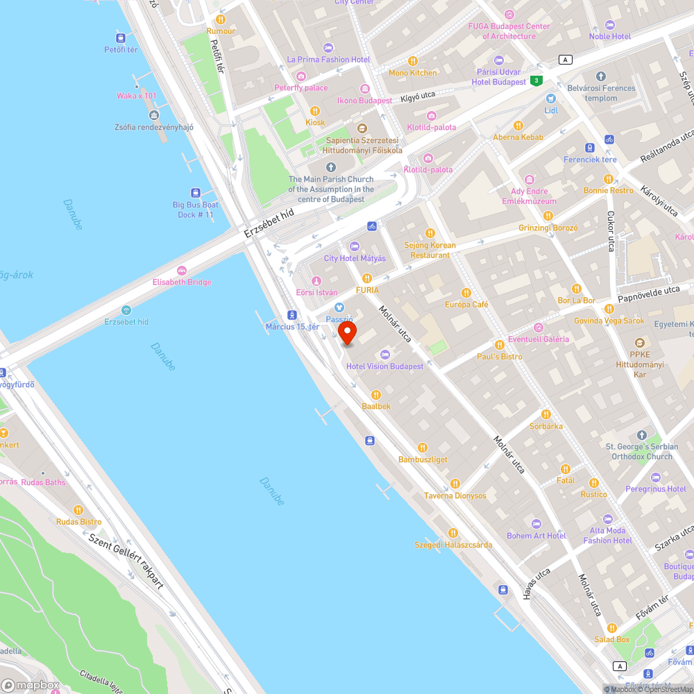 Hiányzó fák bejelentés helye