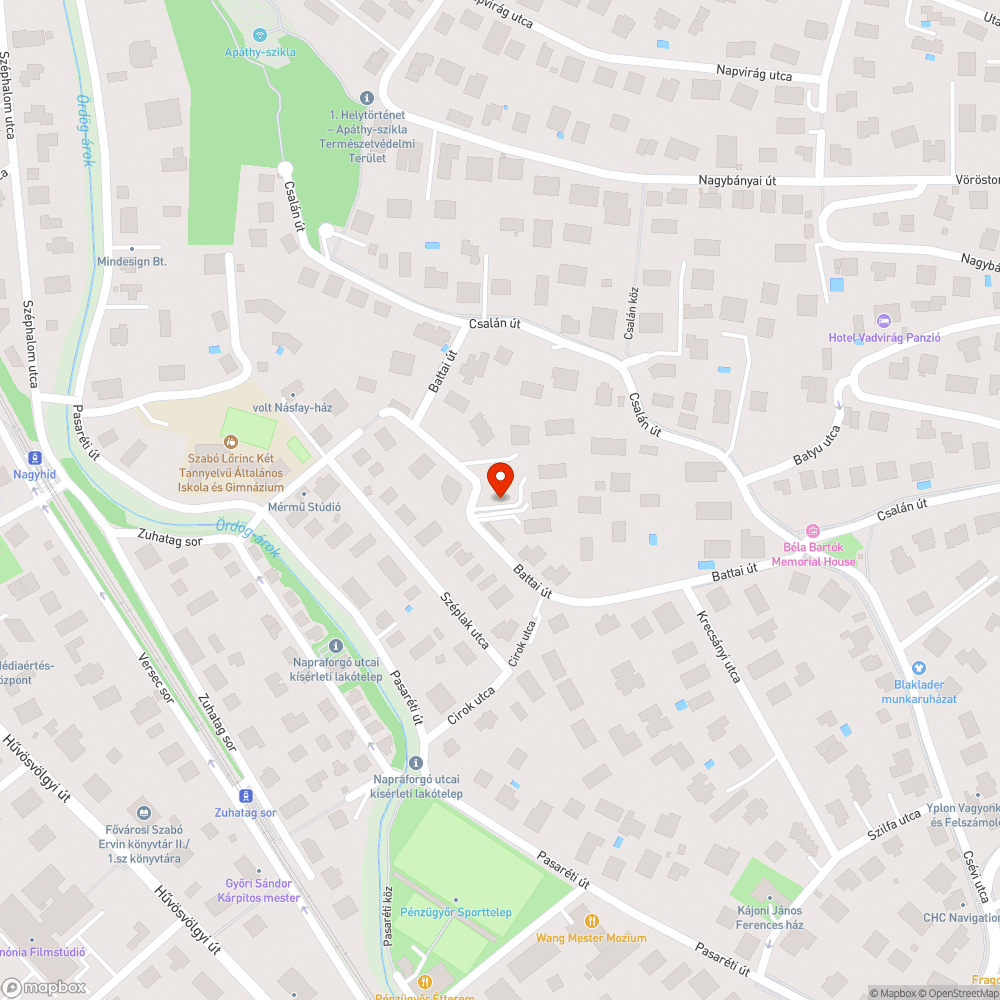 Illegálisan lerakott hulladék városi közterületen bejelentés helye