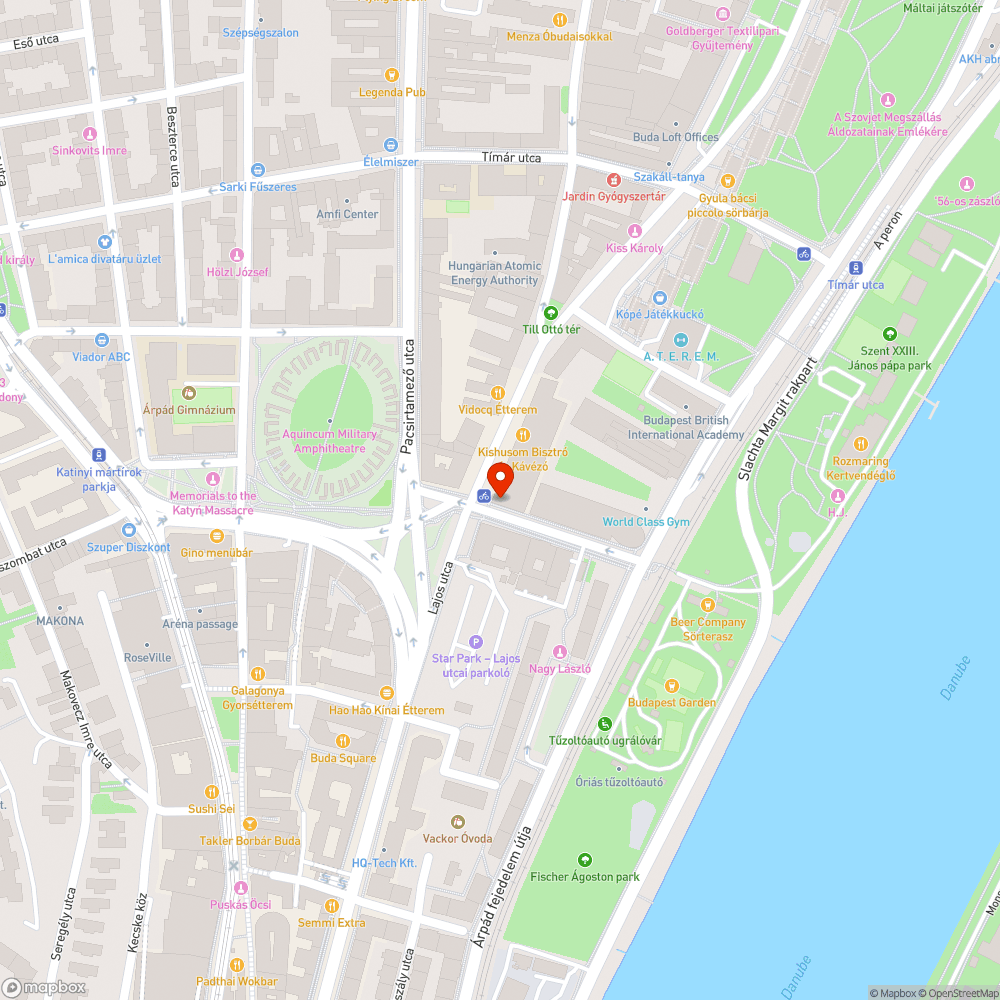 Kettétört fa bicikliúton bejelentés helye