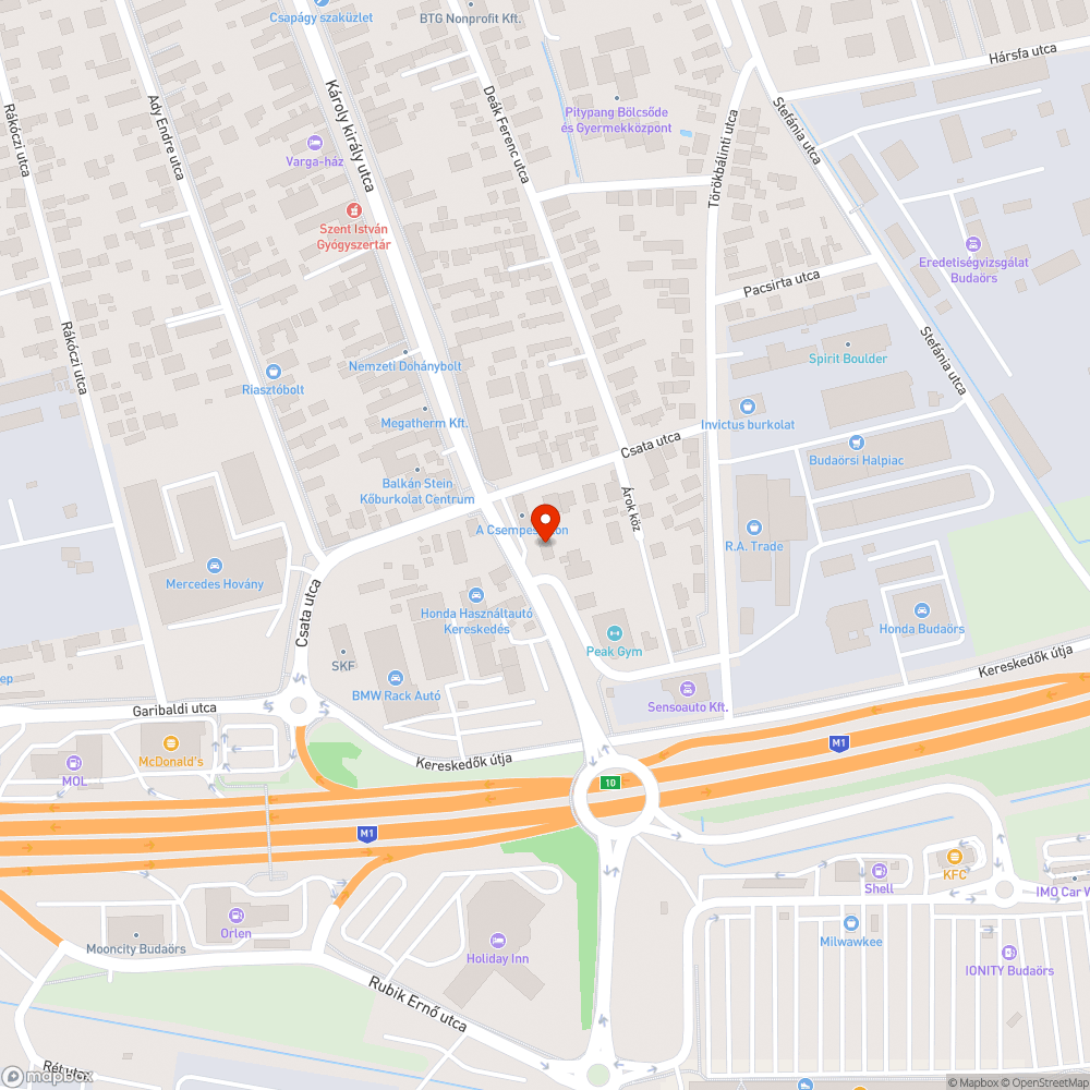 Felgyűrődött az aszfalt bejelentés helye