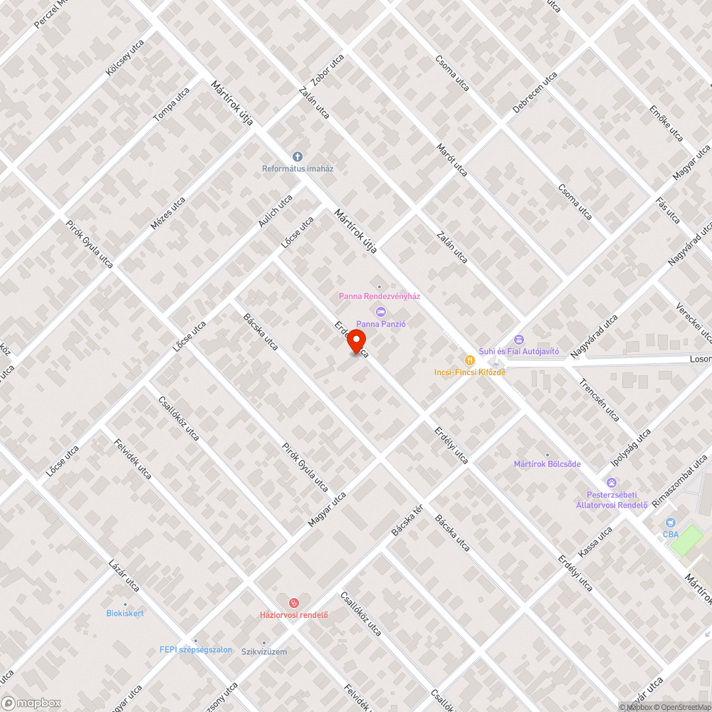 Roncsautó bejelentés helye