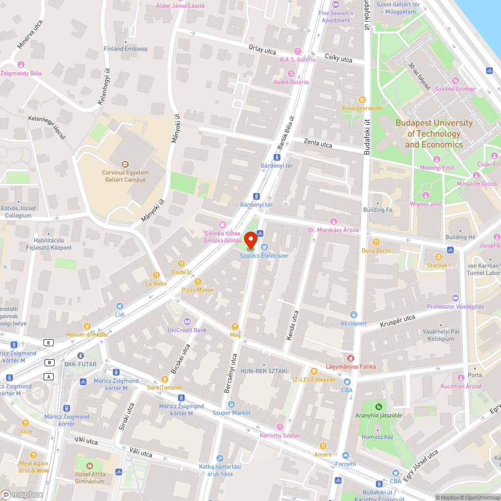 Poller szerteszét bejelentés helye