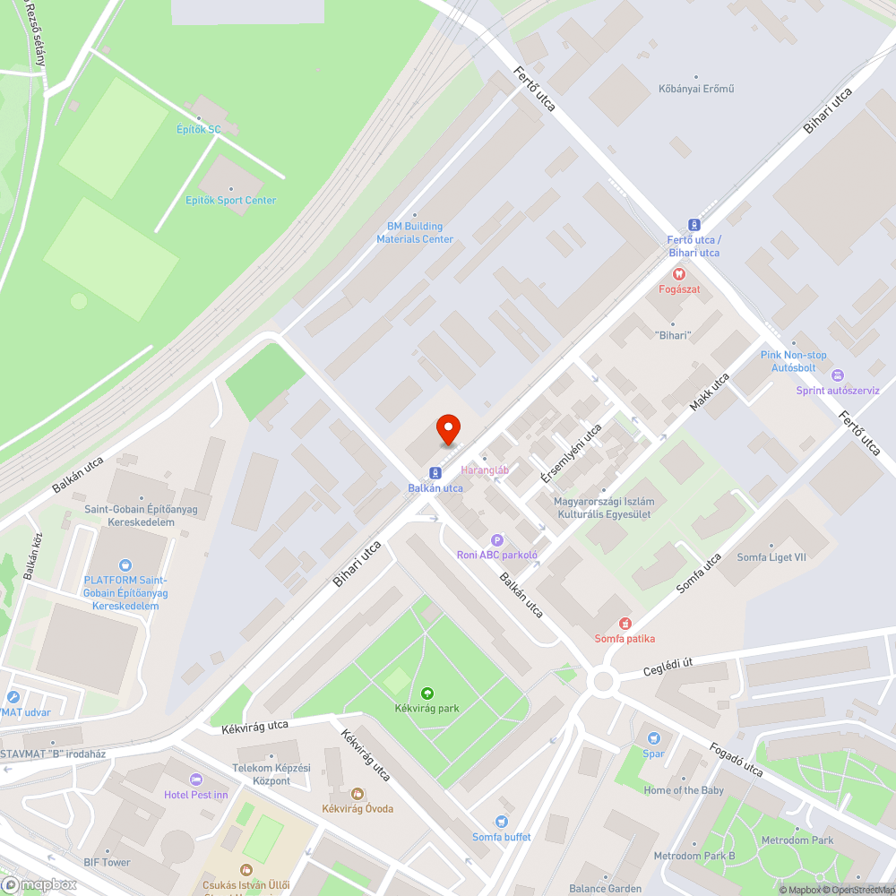 Leesett fedél bejelentés helye