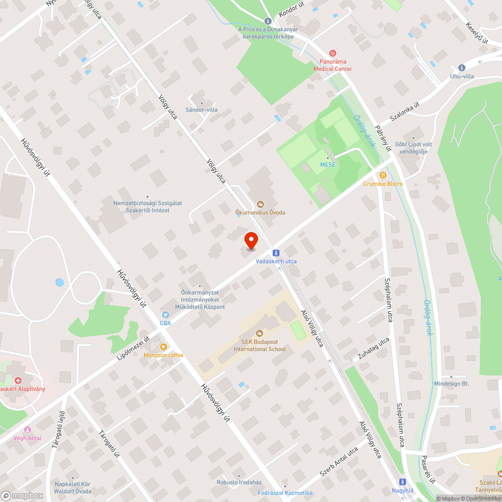 Veszélyes átkelő (gyerekek, iskola) bejelentés helye