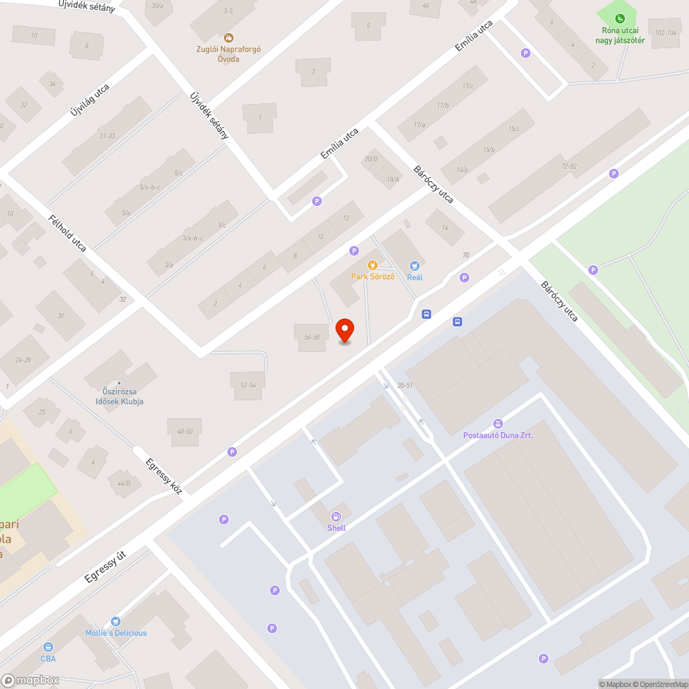 Járdára dőlt fa bejelentés helye