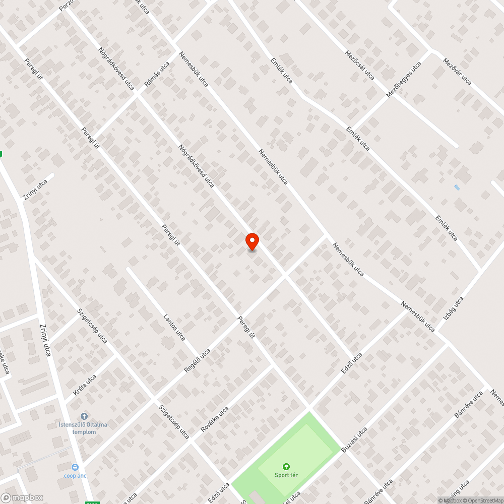 Járda alatti hatalmas üreg bejelentés helye