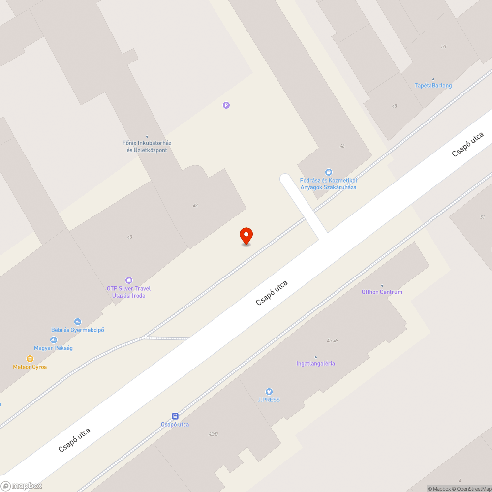 Hibás lámpafej bejelentés helye