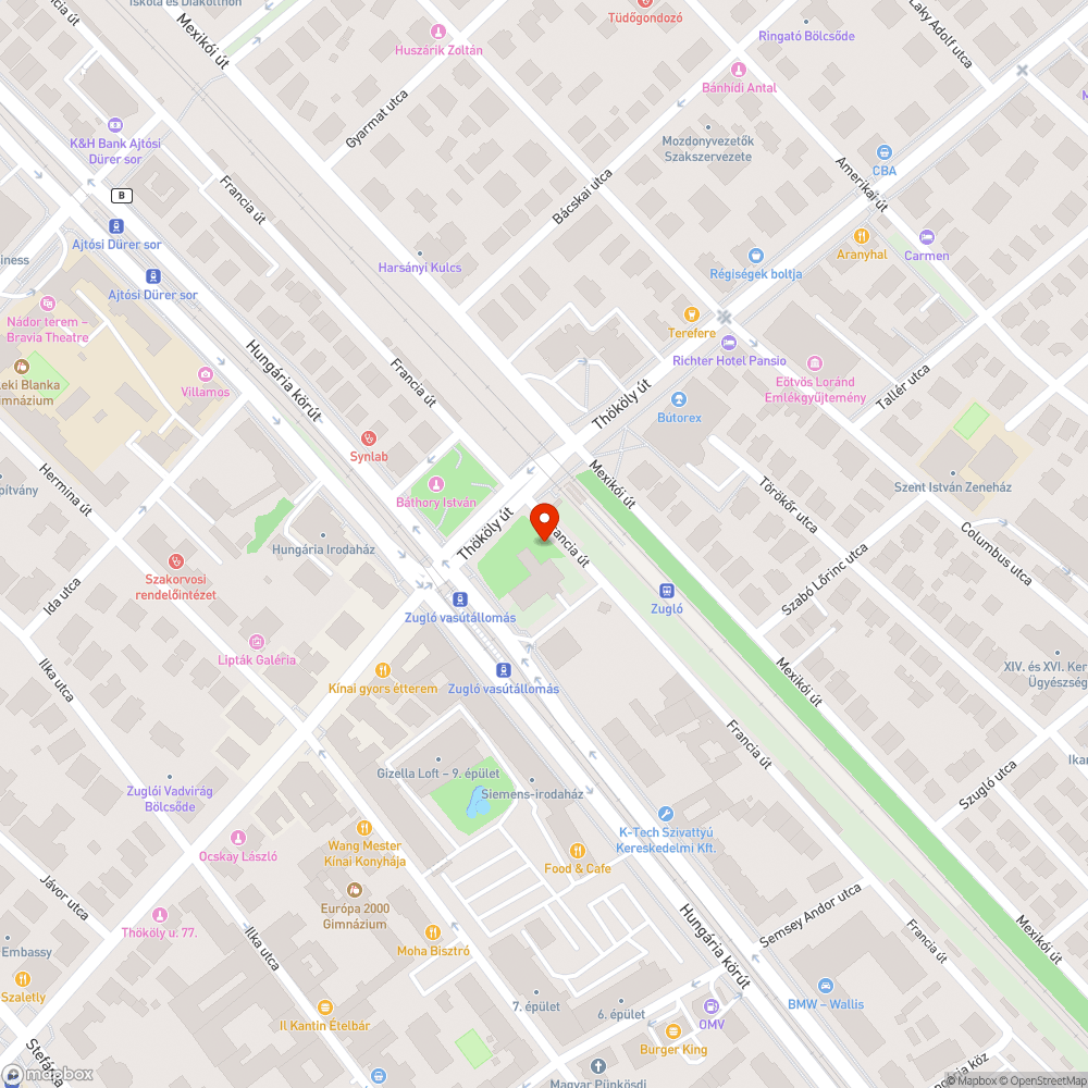 Szemetes terület bejelentés helye