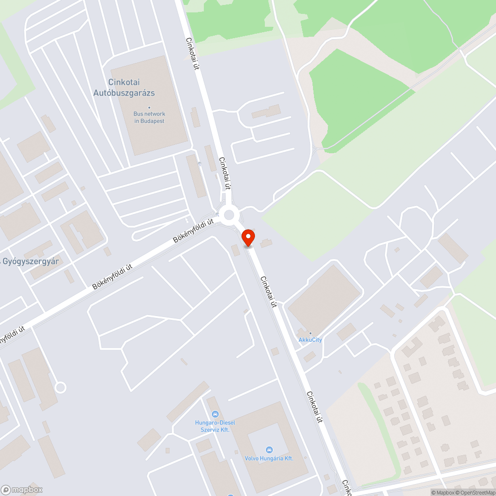 Utasváró bejelentés helye