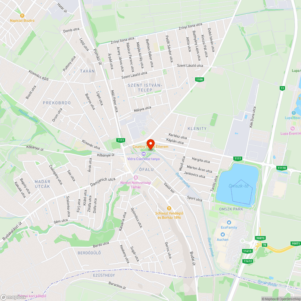 Kerékpárút világításának hiányossága bejelentés helye