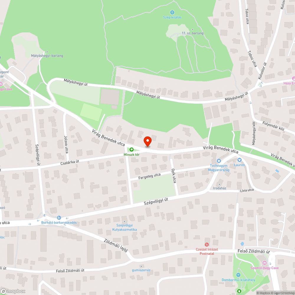 Sötét és balesetveszélyes járda szakasz bejelentés helye